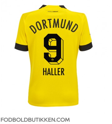 Borussia Dortmund Sebastien Haller #9 Hjemmebanetrøje Dame 2022-23 Kortærmet